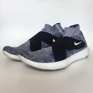 Nike Free RN Motion Flyknit 2017 B/W Shoe